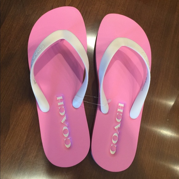 Coach Shoes - 🏖Coach flip flop sandals spa shoes